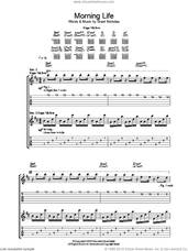 Cover icon of Morning Life sheet music for guitar (tablature) by Feeder and Grant Nicholas, intermediate skill level