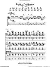 Cover icon of Pushing The Senses sheet music for guitar (tablature) by Feeder and Grant Nicholas, intermediate skill level
