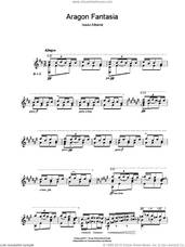 Cover icon of Aragon Fantasia sheet music for guitar solo (chords) by Isaac Albeniz, classical score, easy guitar (chords)