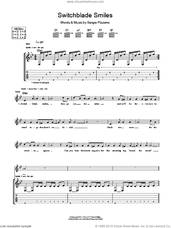 Cover icon of Switchblade Smiles sheet music for guitar (tablature) by Kasabian and Sergio Pizzorno, intermediate skill level
