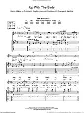 Cover icon of Up With The Birds sheet music for guitar (tablature) by Coldplay, Brian Eno, Chris Martin, Guy Berryman, Jon Buckland and Will Champion, intermediate skill level