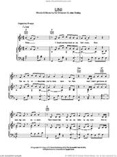 Cover icon of U.N.I. sheet music for voice, piano or guitar by Ed Sheeran and Jake Gosling, intermediate skill level