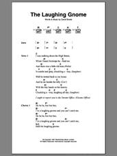 Cover icon of The Laughing Gnome sheet music for guitar (chords) by David Bowie, intermediate skill level