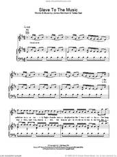 Cover icon of Slave To The Music sheet music for voice, piano or guitar by James Morrison and Toby Gad, intermediate skill level