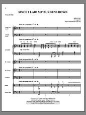 Cover icon of Since I Laid My Burdens Down (complete set of parts) sheet music for orchestra/band (Orchestra) by Patti Drennan, intermediate skill level