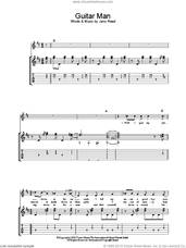 Cover icon of Guitar Man sheet music for guitar (tablature) by Elvis Presley and Jerry Reed, intermediate skill level