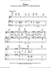 Cover icon of Shiver sheet music for voice, piano or guitar by Natalie Imbruglia, Francis White and Sheppard Solomon, intermediate skill level