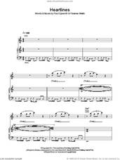 Cover icon of Heartlines sheet music for voice, piano or guitar by Florence And The Machine, Florence Welch and Paul Epworth, intermediate skill level