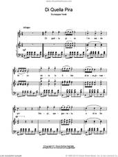 Cover icon of Di Quella Pira sheet music for voice and piano by Andrea Bocelli, classical score, intermediate skill level