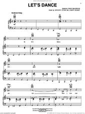 Cover icon of Let's Dance sheet music for voice, piano or guitar by Benny Goodman, Fanny Baldridge, Gregory Stone and Joseph Bonime, intermediate skill level