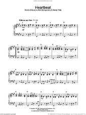 Cover icon of Heartbeat, (intermediate) sheet music for piano solo by Buddy Holly, Bob Montgomery and Norman Petty, intermediate skill level