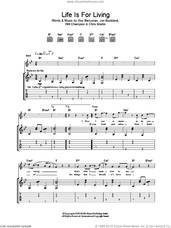 Cover icon of Life Is For Living sheet music for guitar (tablature) by Guy Berryman, Coldplay, Berryman,Guy, Buckland,Jon, Chris Martin, Jon Buckland and Will Champion, intermediate skill level
