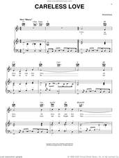 Cover icon of Careless Love sheet music for voice, piano or guitar by Anonymous, classical score, intermediate skill level