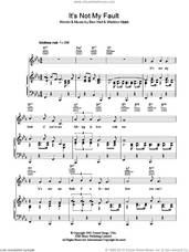 Cover icon of It's Not My Fault sheet music for voice, piano or guitar by Buddy Holly, Ben Hall and Weldon Myrick, intermediate skill level