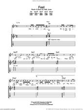 Cover icon of Feel sheet music for guitar (tablature) by Stereophonics and Kelly Jones, intermediate skill level
