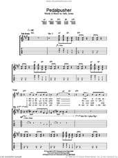 Cover icon of Pedalpusher sheet music for guitar (tablature) by Stereophonics and Kelly Jones, intermediate skill level