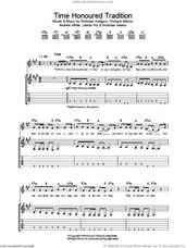 Cover icon of Time Honoured Tradition sheet music for guitar (tablature) by Kaiser Chiefs, Andrew White, James Rix, Nicholas Baines, Nicholas Hodgson and Richard Wilson, intermediate skill level
