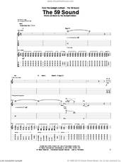 Cover icon of The 59 Sound sheet music for guitar (tablature) by The Gaslight Anthem, intermediate skill level
