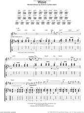 Cover icon of Wave sheet music for guitar (tablature) by Antonio Carlos Jobim, intermediate skill level