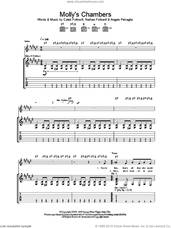 Cover icon of Molly's Chambers sheet music for guitar (tablature) by Kings Of Leon, Angelo Petraglia, Caleb Followill and Nathan Followill, intermediate skill level