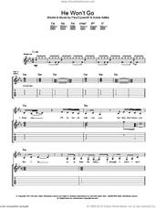 Cover icon of He Won't Go sheet music for guitar (tablature) by Adele, Adele Adkins and Paul Epworth, intermediate skill level