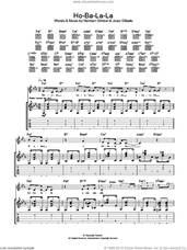 Cover icon of Ho-Ba-La-La sheet music for guitar (tablature) by Joao Gilberto and Norman Gimbel, intermediate skill level
