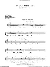 Cover icon of If I Were A Rich Man (from The Fiddler On The Roof) sheet music for voice and other instruments (fake book) by Jerry Bock, Bock & Harnick and Sheldon Harnick, intermediate skill level