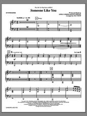 Cover icon of Someone Like You (arr. Mac Huff) (complete set of parts) sheet music for orchestra/band (Rhythm) by Mac Huff and Adele Adkins, Dan Wilson and Adele, intermediate skill level