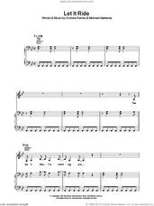 Cover icon of Let It Ride sheet music for voice, piano or guitar by INXS, Andrew Farriss and Michael Hutchence, intermediate skill level