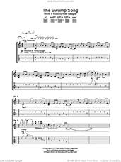 Cover icon of The Swamp Song sheet music for guitar (tablature) by Oasis and Noel Gallagher, intermediate skill level
