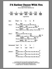 Cover icon of I'd Rather Dance With You sheet music for guitar (chords) by Kings Of Convenience, Eirik Glambek Boe and Erlend Oye, intermediate skill level