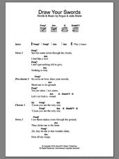 Cover icon of Draw Your Swords sheet music for guitar (chords) by Julia Stone and Angus Stone, intermediate skill level