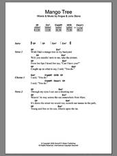 Cover icon of Mango Tree sheet music for guitar (chords) by Julia Stone and Angus Stone, intermediate skill level