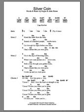 Cover icon of Silver Coin sheet music for guitar (chords) by Julia Stone and Angus Stone, intermediate skill level