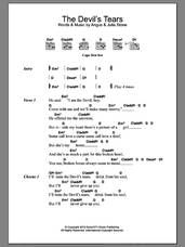 Cover icon of The Devil's Tears sheet music for guitar (chords) by Julia Stone and Angus Stone, intermediate skill level