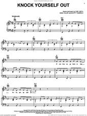 Cover icon of Knock Yourself Out sheet music for voice, piano or guitar by Toby Keith, Dean Dillon and Scotty Emerick, intermediate skill level