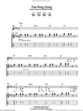 Cover icon of The Ring Song sheet music for guitar (tablature) by The Bravery and Samuel Endicott, intermediate skill level