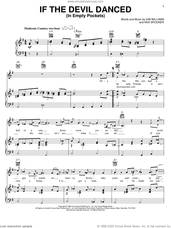 Cover icon of If The Devil Danced (In Empty Pockets) sheet music for voice, piano or guitar by Joe Diffie, Ken Spooner and Kim Williams, intermediate skill level