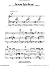 Cover icon of Bananza (Belly Dancer) sheet music for voice, piano or guitar by Akon, Aliaune Thiam, Lynval Golding, Neville Staples and Terry Hall, intermediate skill level