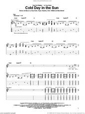 Cover icon of Cold Day In The Sun sheet music for guitar (tablature) by Foo Fighters, Chris Shiflett, Dave Grohl, Nate Mendel and Taylor Hawkins, intermediate skill level