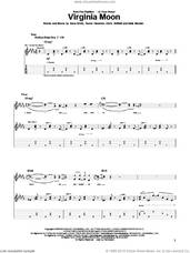 Cover icon of Virginia Moon sheet music for guitar (tablature) by Foo Fighters, Chris Shiflett, Dave Grohl, Nate Mendel and Taylor Hawkins, intermediate skill level