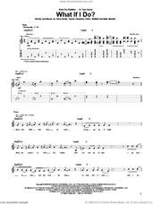 Cover icon of What If I Do? sheet music for guitar (tablature) by Foo Fighters, Chris Shiflett, Dave Grohl, Nate Mendel and Taylor Hawkins, intermediate skill level