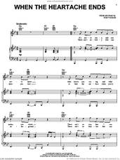 Cover icon of When The Heartache Ends sheet music for voice, piano or guitar by Rob Thomas, intermediate skill level