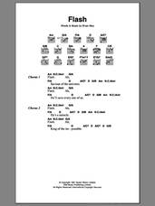 Cover icon of Flash sheet music for guitar (chords) by Queen and Brian May, intermediate skill level