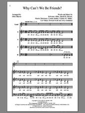 Cover icon of Why Can't We Be Friends sheet music for choir (SATB: soprano, alto, tenor, bass) by Deke Sharon, intermediate skill level