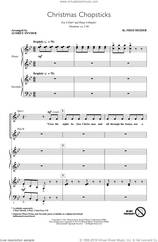 Cover icon of Christmas Chopsticks sheet music for choir (2-Part) by Audrey Snyder and Fred Heider, intermediate duet