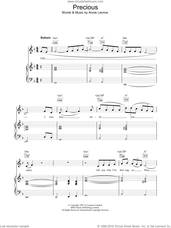 Cover icon of Precious sheet music for voice, piano or guitar by Annie Lennox, intermediate skill level