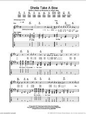 Cover icon of Sheila Take A Bow sheet music for guitar (tablature) by The Smiths, Johnny Marr and Steven Morrissey, intermediate skill level