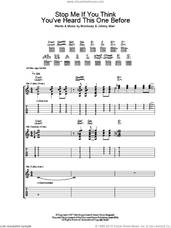 Cover icon of Stop Me If You Think You've Heard This One Before sheet music for guitar (tablature) by The Smiths, Johnny Marr and Steven Morrissey, intermediate skill level