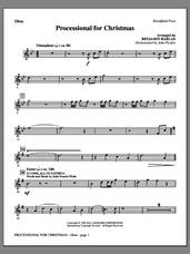 Cover icon of Processional For Christmas sheet music for orchestra/band (oboe) by Benjamin Harlan, intermediate skill level